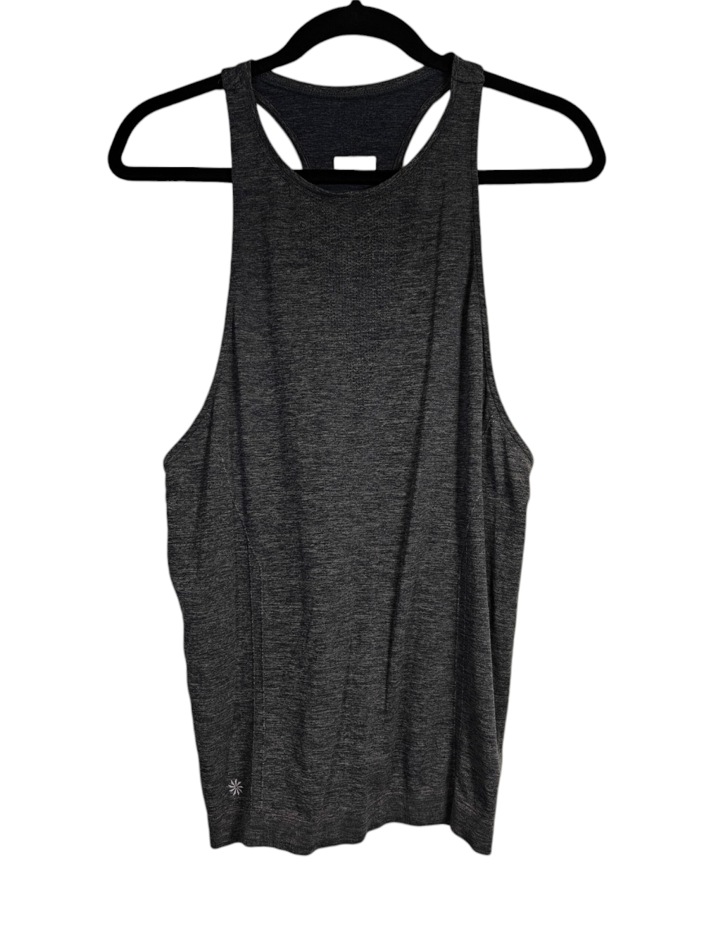 ATHLETA Reverb High Neck Tank Top Chalkboard Racerback Athletic Size Small